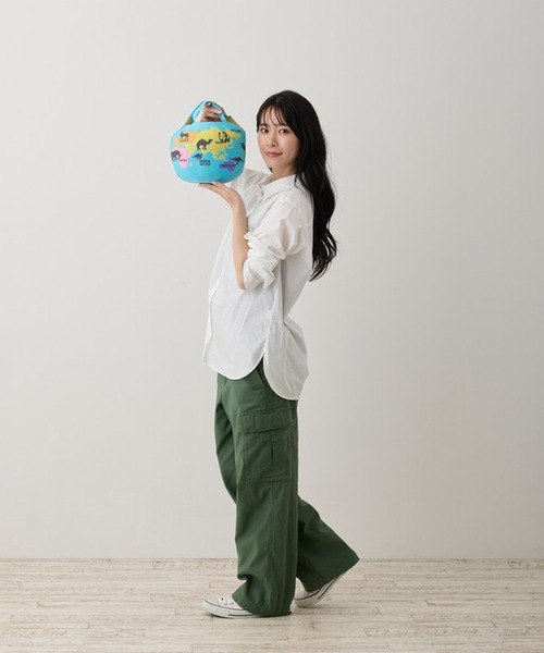 ROOTOTE(ルートート)の「CJチキュウギknit-A(トートバッグ・レディース・ブラック/ブルー・FREE)」の8枚目の写真
