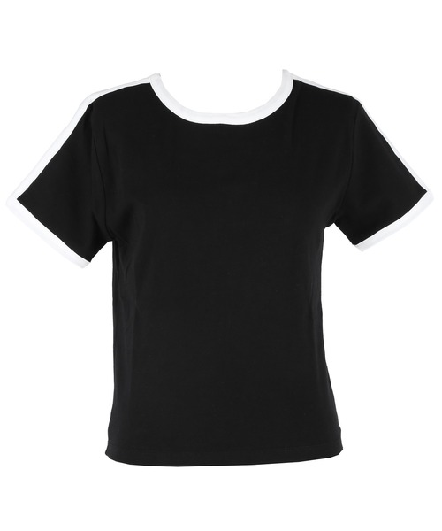 coca(coca)(コカ)の「スムースコンパクトリンガーTシャツ(Tシャツ/カットソー・レディース・アイボリー/ブラック/グリーン/ライトグレー・S/L/M)」の11枚目の写真