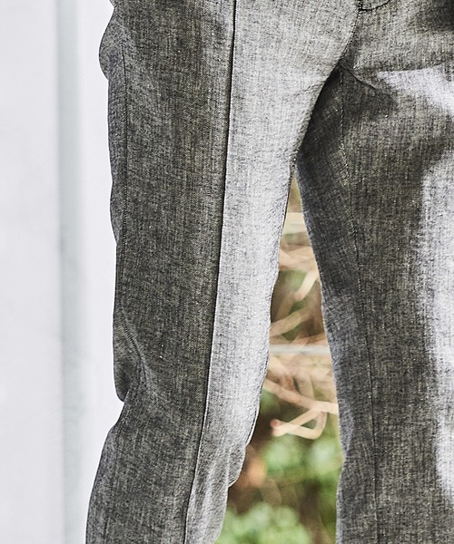 g-stage（ジーステージ）の「春夏ヘリンボンスラックス　ジ－ステ－ジ（テーラードジャケット・メンズ・チャコールグレー/ネイビー・46/48/50）」の8枚目の写真