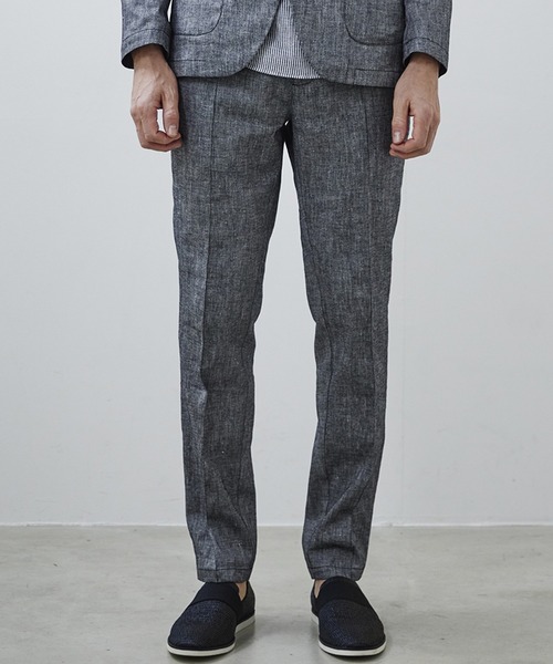 g-stage（ジーステージ）の「春夏ヘリンボンスラックス　ジ－ステ－ジ（テーラードジャケット・メンズ・チャコールグレー/ネイビー・46/48/50）」の11枚目の写真