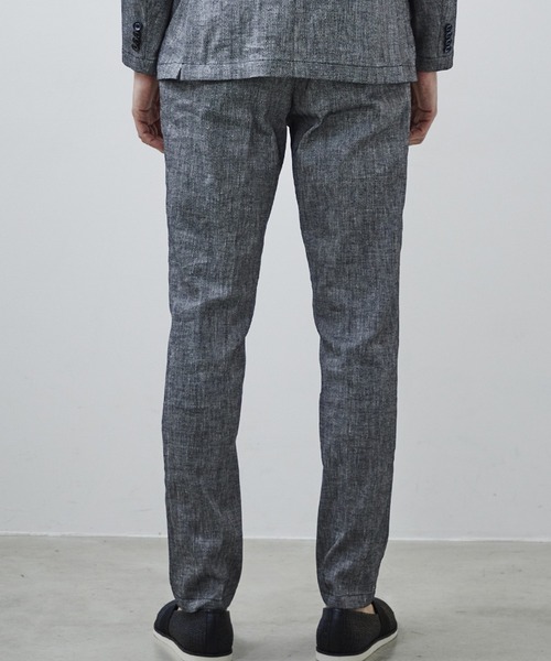 g-stage（ジーステージ）の「春夏ヘリンボンスラックス　ジ－ステ－ジ（テーラードジャケット・メンズ・チャコールグレー/ネイビー・46/48/50）」の13枚目の写真