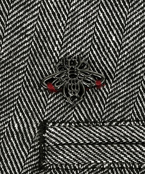 g-stage（ジーステージ）の「春夏ヘリンボンスラックス　ジ－ステ－ジ（テーラードジャケット・メンズ・チャコールグレー/ネイビー・46/48/50）」の19枚目の写真