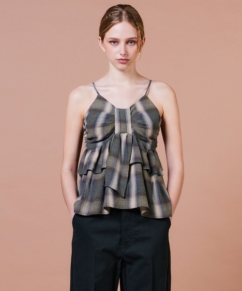Sov. ダブルスタンダードクロージング フラワープリントシフォンブラウス DOUBLE STANDARD CLOTHING（ダブルスタンダードクロージング）の