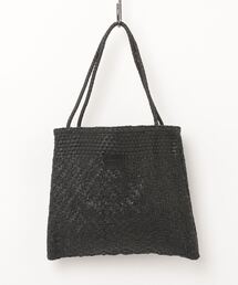 【Swaraj/スワラージ】手編みメッシュレザー・スクエアシェイプ BAG