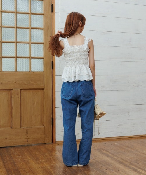 flower（フラワー）の「ブルームセットビスチェ（キャミソール・レディース・ブラック/ホワイト・FREE）」の20枚目の写真