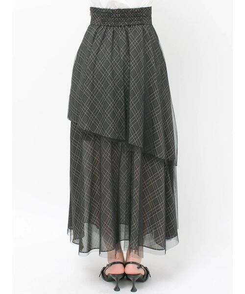 RESEXXY（リゼクシー）の「チュールレイヤードフレアスカート（スカート・レディース・グリーン/ピンク/ブラウン・FREE）」の18枚目の写真