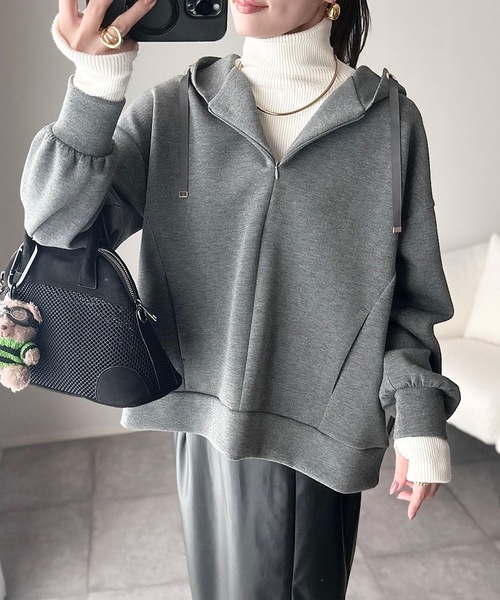 抜け感！】ダンボールフロント2wayフーディ― Emma Taylor│STYLEDOOR