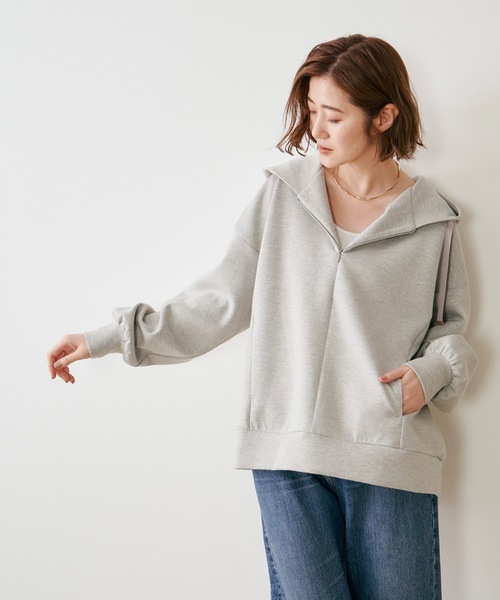 抜け感！】ダンボールフロント2wayフーディ― Emma Taylor│STYLEDOOR