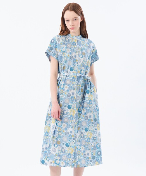 マッキントッシュ　フィロソフィー　花柄　リバティ　ワンピース マッキントッシュフィロソフィー リバティ liberty 花柄ワンピース