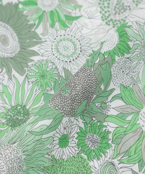 MACKINTOSH PHILOSOPHY（ﾏｯｷﾝﾄｯｼｭ ﾌｨﾛｿﾌｨｰ）の「リバティバンドカラーワンピース（ワンピース・レディース・グリーン/ライトブルー・38/36/34）」の13枚目の写真