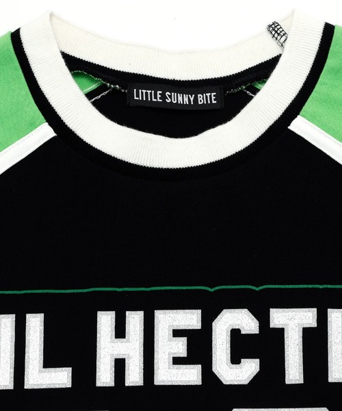 Little sunny bite（リトルサニーバイト）の「littlesunnybite/リトルサニーバイト/numbering long tee（Tシャツ/カットソー・レディース・ブラック/ホワイト/ピンク・M/S）」の13枚目の写真