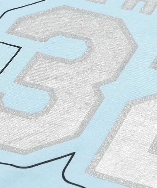 Little sunny bite（リトルサニーバイト）の「littlesunnybite/リトルサニーバイト/numbering long tee（Tシャツ/カットソー・レディース・ブラック/ホワイト/ピンク・M/S）」の20枚目の写真