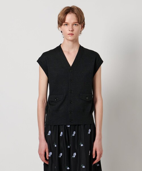 LOEFF ブラック ベスト ウエスト調整可能 LOEFF ブラック ベスト ウエスト調整可能