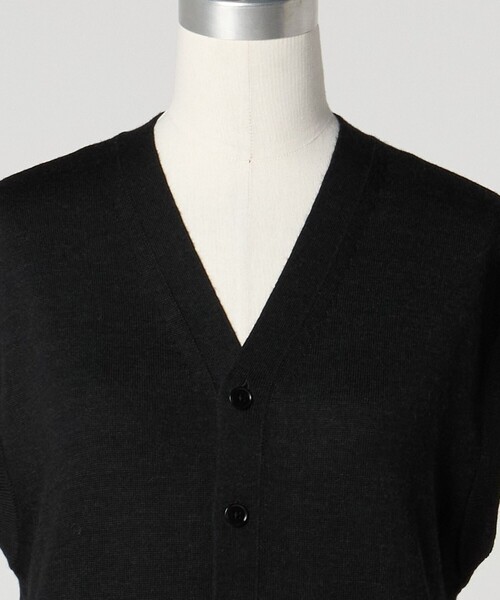 LOEFF＞フラップ Vネック ベスト（ベスト）｜LOEFF（ロエフ）の