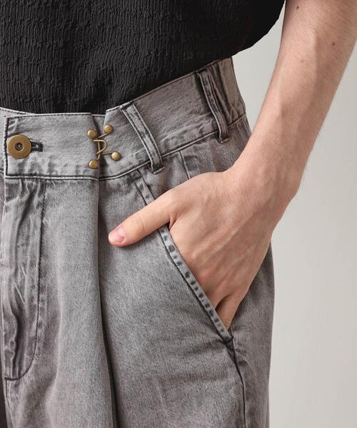 THE SHOP TK (ザ ショップ ティーケー )の「ツータックワイドデニムパンツ(その他パンツ・メンズ・ライトグレー/ブルー系その他・01/02/03)」の15枚目の写真