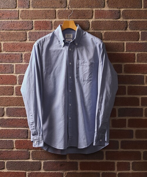 SHIPS（シップス）の「SHIPS: AUTHENTIC スーピマ オックスフォード ボタンダウン シャツ（シャツ/ブラウス・メンズ・ブルー/ホワイト・LARGE/MEDIUM/SMALL/X-LARGE）」の2枚目の写真