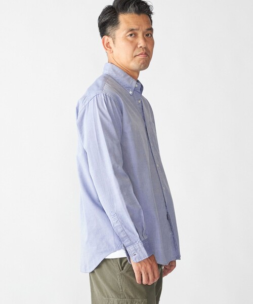 SHIPS（シップス）の「SHIPS: AUTHENTIC スーピマ オックスフォード ボタンダウン シャツ（シャツ/ブラウス・メンズ・ブルー/ホワイト・LARGE/MEDIUM/SMALL/X-LARGE）」の11枚目の写真