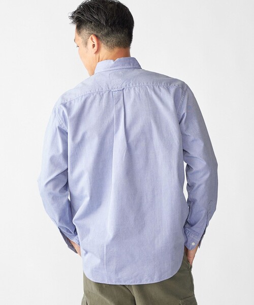 SHIPS（シップス）の「SHIPS: AUTHENTIC スーピマ オックスフォード ボタンダウン シャツ（シャツ/ブラウス・メンズ・ブルー/ホワイト・LARGE/MEDIUM/SMALL/X-LARGE）」の12枚目の写真