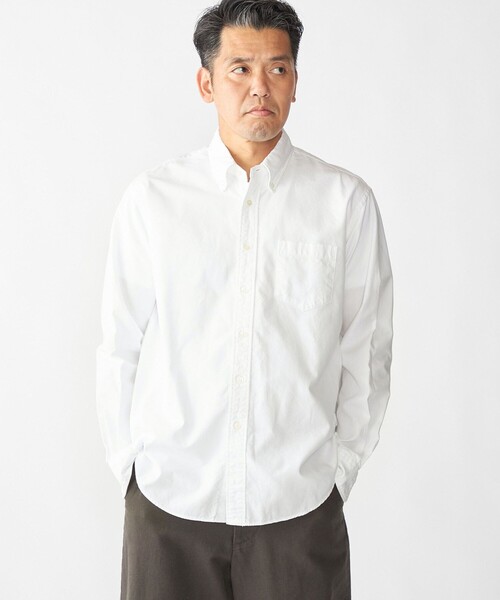 SHIPS（シップス）の「SHIPS: AUTHENTIC スーピマ オックスフォード ボタンダウン シャツ（シャツ/ブラウス・メンズ・ブルー/ホワイト・LARGE/MEDIUM/SMALL/X-LARGE）」の14枚目の写真