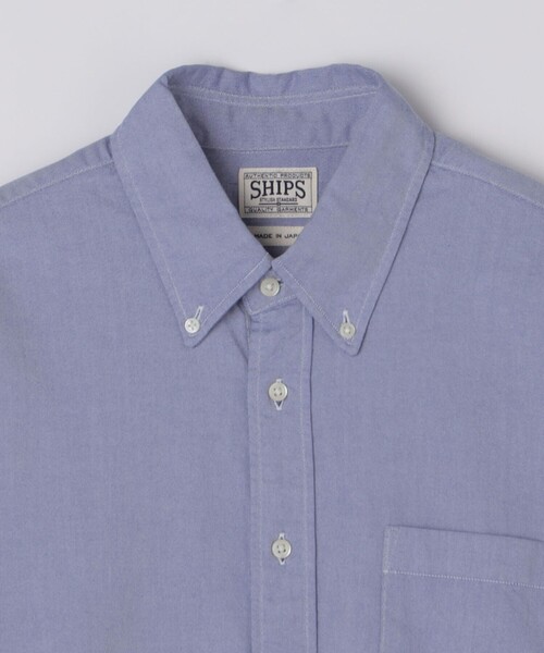 SHIPS（シップス）の「SHIPS: AUTHENTIC スーピマ オックスフォード ボタンダウン シャツ（シャツ/ブラウス・メンズ・ブルー/ホワイト・LARGE/MEDIUM/SMALL/X-LARGE）」の17枚目の写真