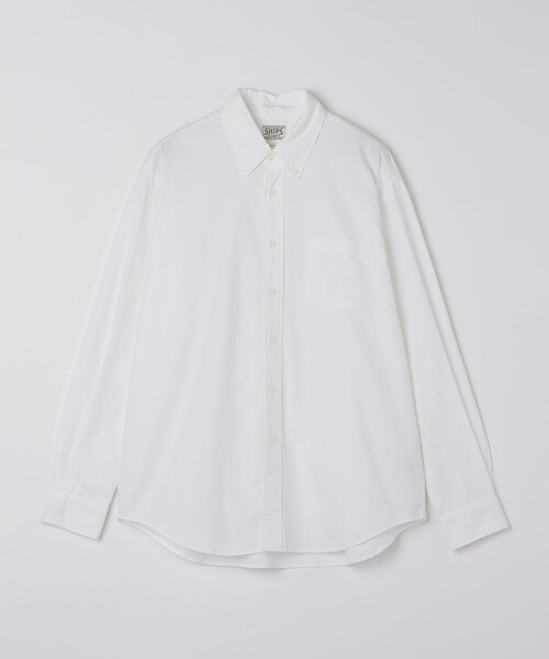 SHIPS（シップス）の「SHIPS: AUTHENTIC スーピマ オックスフォード ボタンダウン シャツ（シャツ/ブラウス・メンズ・ブルー/ホワイト・LARGE/MEDIUM/SMALL/X-LARGE）」の22枚目の写真