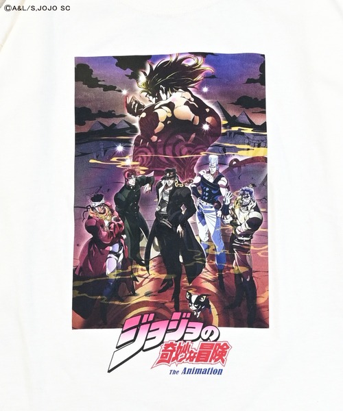 ジョジョの奇妙な冒険（ジョジョノキミョウナボウケン）の「【ジョジョの奇妙な冒険】別注L/S Tee（Tシャツ/カットソー・キッズ・パープル/ホワイト/ブラック・150/140/110/100/90/80/130/120）」の20枚目の写真