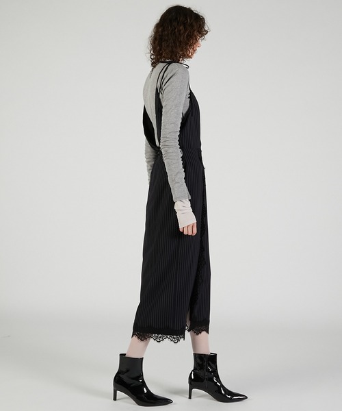 PRANK PROJECT（プランクプロジェクト）の「2WAYレースミディスカート / 2-Way Lace Midi Skirt（スカート・レディース・グレー/ネイビー・36/38）」の15枚目の写真