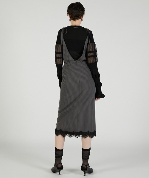 2025Autumn Pre-Order】2WAYレースミディスカート / 2-Way Lace