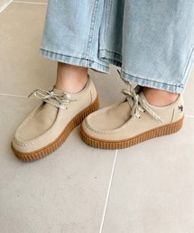 【U.S. POLO ASSN】厚底 モカシン