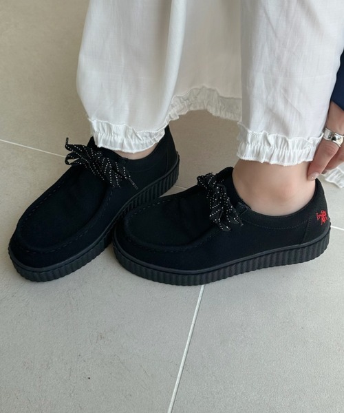 【U.S. POLO ASSN】厚底 モカシン