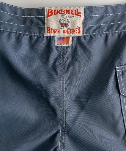 BIRDWELL(バードウェル)の「【BIRD WELL/バードウェル】300 Boardshorts 超強度 撥水性 速乾性 水着 ボードショーツ メガドット ライン(水着・メンズ・ネイビー/グリーン・30inch/32inch/28inch/34inch)」の12枚目の写真