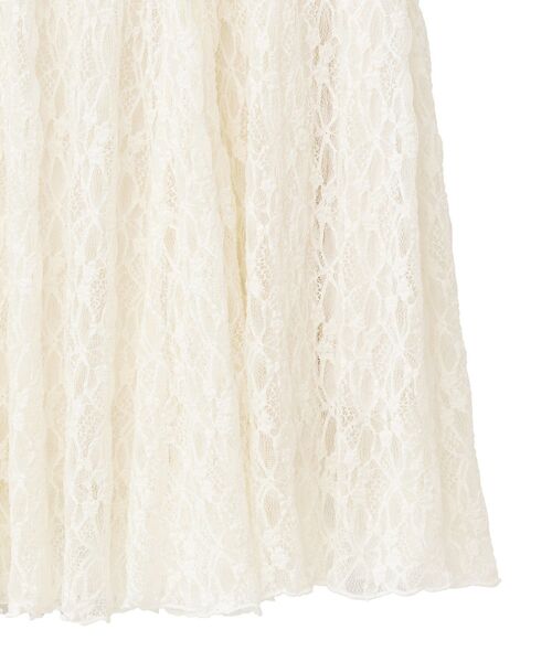 Green Parks(グリーンパークス)の「2WAYパネル切り替えレースフレアスカート(スカート・レディース・アイボリー/ブラック/ネイビー・FREE)」の17枚目の写真