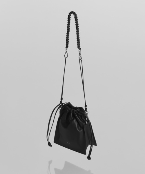 YArKA（ヤーカ）の「【YArKA/ヤーカ】 real leather cobra weave handle 3way bag [cbyz] / コブラアミハンドル3ウェイバッグ（ショルダーバッグ・メンズ・ブラック・FREE）」の7枚目の写真