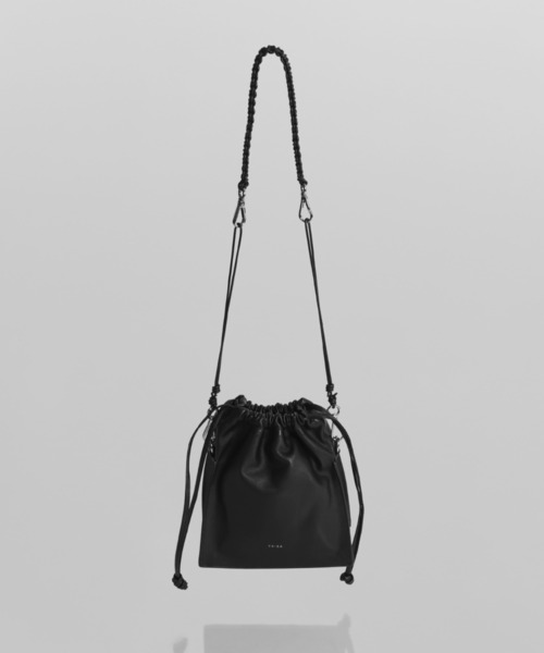 YArKA（ヤーカ）の「【YArKA/ヤーカ】 real leather cobra weave handle 3way bag [cbyz] / コブラアミハンドル3ウェイバッグ（ショルダーバッグ・メンズ・ブラック・FREE）」の8枚目の写真