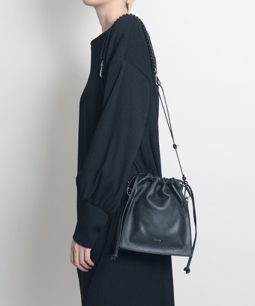 YArKA（ヤーカ）の「【YArKA/ヤーカ】 real leather cobra weave handle 3way bag [cbyz] / コブラアミハンドル3ウェイバッグ（ショルダーバッグ・メンズ・ブラック・FREE）」の15枚目の写真