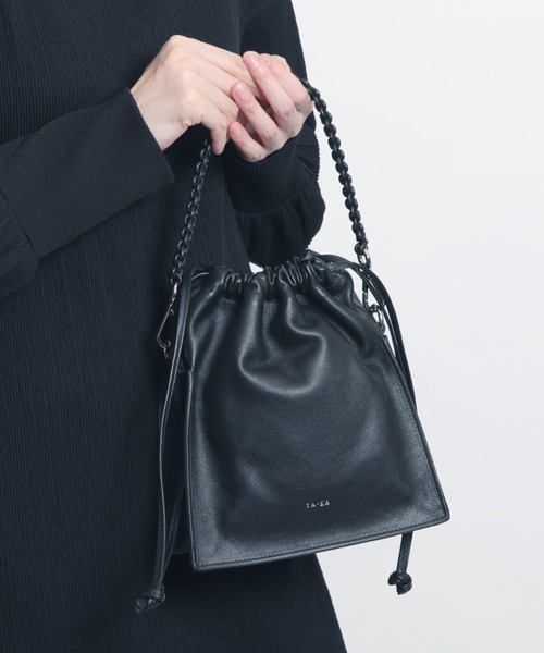 YArKA（ヤーカ）の「【YArKA/ヤーカ】 real leather cobra weave handle 3way bag [cbyz] / コブラアミハンドル3ウェイバッグ（ショルダーバッグ・メンズ・ブラック・FREE）」の16枚目の写真