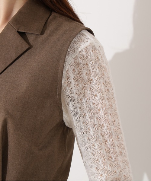 セール】【PS/低身長サイズ】テーラードジャンプスーツ（つなぎ