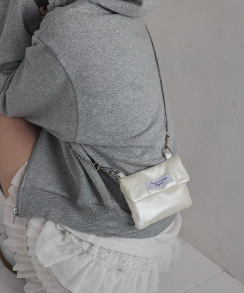 Smyeon(X~)Chain compact pouch bag/`F[RpNgbv|[`(|[`)