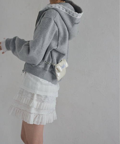 Chain compact pouch bag/チェーンコンパクトリップポーチ（ポーチ