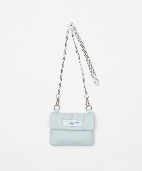 Chain compact pouch bag/チェーンコンパクトリップポーチ