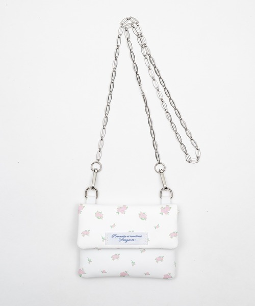Chain compact pouch bag/チェーンコンパクトリップポーチ（ポーチ
