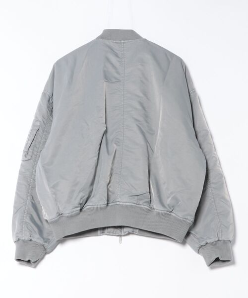 Figments（フィグメンツ）の「フェードボンバージャケット（ブルゾン・レディース・ブラック/グレー・LARGE/X-LARGE）」の17枚目の写真