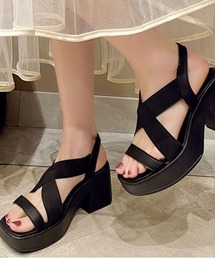 最終価格⭐︎未使用ブレンテッラ 38/25cm 5cm ストラップサンダル 黒 Dr.Martens ドクターマーチン Ricki 3 Strap Sandal サンダル