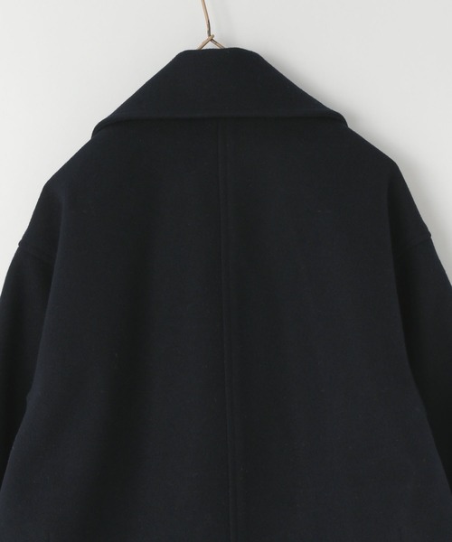 LOWRYS FARM(ローリーズファーム)の「ウールライクPコート 494516(ピーコート・キッズ・ネイビー/チャコールグレー・110cm/120cm/130cm/140cm/150cm)」の12枚目の写真