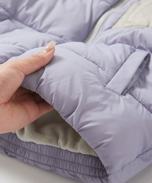 devirock(デビロック)の「洗える ファイバーダウン フードが取り外せる あったか防風 ジャケット(ダウンジャケット/コート・キッズ・サファリグリーン/ブラウン系その他/グレイッシュブルー/スミクロ/ブルー系その他/グリーン系その他・100cm/110cm/120cm/130cm/140cm/150cm/160cm)」の13枚目の写真