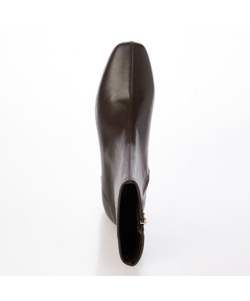 EVOL（イーボル）の「【S-LLサイズ展開・クッション入り】ソフトストレッチスクエア4.5cmショートブーツ IZ5886（ブーツ・レディース・ブラウン/アッシュグレー/ブラック系その他/ブラック・LL/L/M/S）」の18枚目の写真