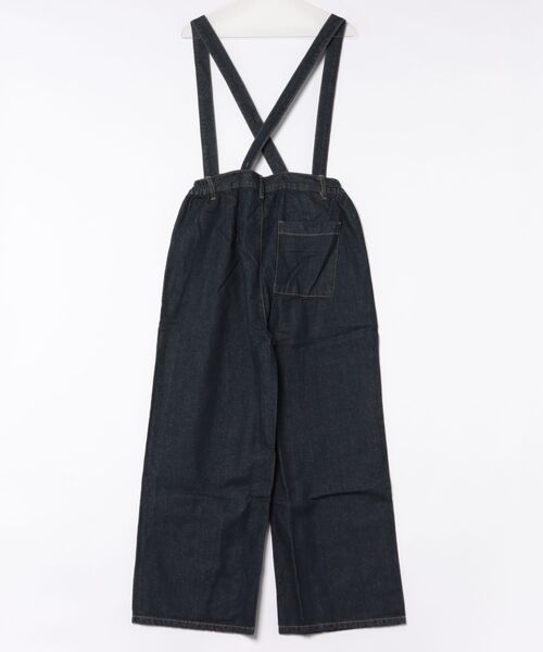 RCD(アールシーディー)の「取り外せるサスペンダーデニムワイドパンツ(デニムパンツ・レディース・ワンウォッシュ/ネイビー/ブルー・LL/L/M)」の12枚目の写真