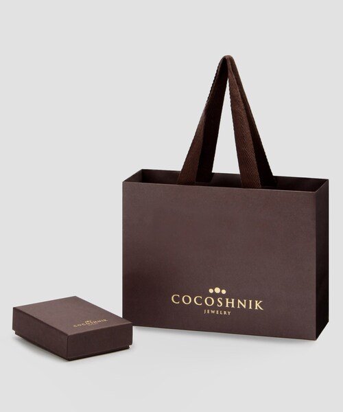 COCOSHNIK(ココシュニック)の「K10中空プリムキヘイループ ネックレス(ネックレス・レディース・イエローゴールド・40)」の2枚目の写真