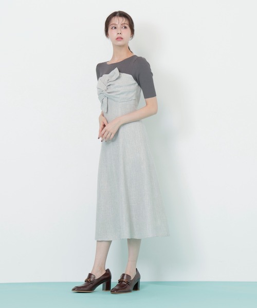 JILL by JILL STUART（ジルバイジルスチュアート）の「◇ドッキングワンピース（ワンピース・レディース・ピンク/グレー/ブラック・FREE）」の17枚目の写真