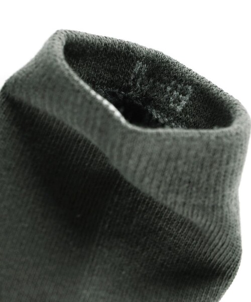 BRANSHES（ブランシェス）の「ワンポイントハイソックス（ソックス/靴下・キッズ・チャコールグレー/ラベンダー・19-21cm/16-18cm）」の5枚目の写真